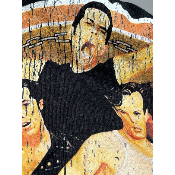 1980 Sha Na Na‎ Band T Shirt Mens Black Size Large (READ)  Vintage Screen Stars - Picture 4 of 9